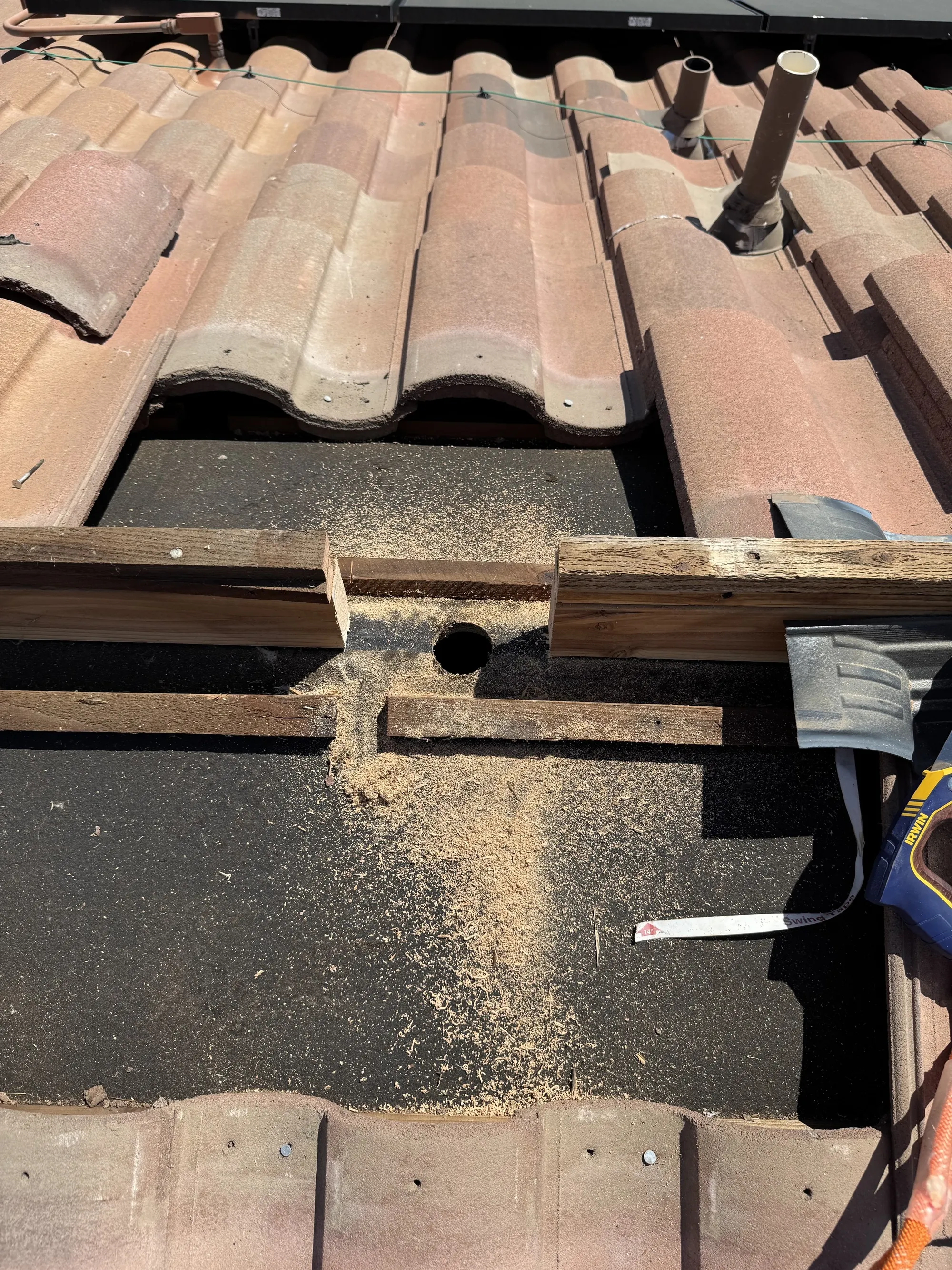 Drilled Roof